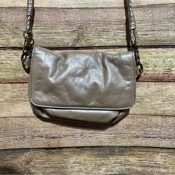 Latico Small Bronze Leather Crossbody - Picture 1 of 9